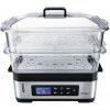 Steba DG 2 / Parný hrniec / 1200 W / 6 L / 2 parné misy / časovač (52200)