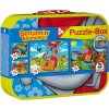 SCHMIDT Puzzle Benjamin Kvietko 4v1 v plechovom kufríku (26,26,48,48 dielikov)
