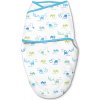 SUMMER INFANT Zavinovačka SwaddleMe Deluxe Whisper Quiet Building Blocks veľ. S, 1ks