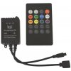 TIPA 04150822 Ovladač pro LED pásek RGB IR + zvukový