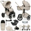 MUUVO Kočík kombinovaný Quick Boho Beige set 2v1 + CYBEX Aton B2 i-Size + základňa 2024