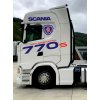 NÁLEPKA SCANIA TOPLINE KING OF THE ROAD V8 rôzne