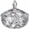 Dóza Bohemia Crystal Dóza s víčkem Nova Pinwheel 150mm (8593410824479)