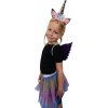 Kostým na karneval jednorožec dúhový tmavý
