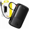 Powerbanka Baseus Qpow Pro+ 10000 mAh 22.5 W s vstavaným káblom USB-C a osvetlením