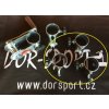 Objímka na volejbal DOR-SPORT s háčikom - vonkajšia, 63 mm (Vonkajšia objímka s háčikom určená na volejbalové stĺpiky s priemerom 60 mm.)