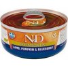 N&D Cat Pumpkin Adult Lamb & Blueberry 70 g