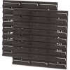 Prosperplast Montážny panel BINEER BOARD 2 ks 38,6x1,8x39 cm čierny