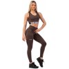 Dámske legíny Nebbia Leggings Classic Performance high waist 403 brown XS