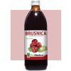 EkoMedica Brusnica 100% prírodná šťava, 1000 ml