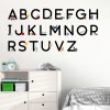 Nálepky na stenu abeceda - Plotbase, s.r.o., 100x120cm