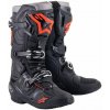 ALPINESTARS topánky TECH 10, ALPINESTARS (černá/červená fluo/šedá) - 455