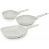 Súprava 3 panvíc Sahara Collection Berlinger Haus BH 8079, nepriľnavé, titánová vrstva, krémová Berlinger Haus