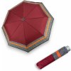 Doppler Mini Light Classic berry flowers deštník dámský skládací červený