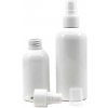 Plastová fľaša, biela, biely rozprašovač, 200 ml