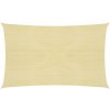 vidaXL Tieniaca plachta 160 g/m², béžová 3x6 m, HDPE