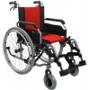 Reha Fund Invalidný vozík Cruiser Smart červený, šírka sedadla 45cm, nafukovacie kolesá, nosnosť 140kg