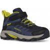 MERRELL-Moab Speed 2 Mid A/C WTRPF navy/hiviz Modrá 35 25/26