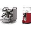 Rocket Espresso Mozzafiato FAST V + Eureka Mignon Bravo, CR ferrari red