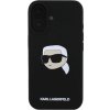 Karl Lagerfeld Karl Head silikónový kryt s MagSafe pre iPhone 16 - čierny 57983122736 - možnosť vrátiť tovar ZADARMO do 30tich dní
