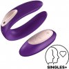 Vibrátor SATISFYER DOUBLE PLUS REMOTE fialový