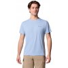 Columbia Pánske tričko funkčné Zero Rules™ Light SS Crew modré Farba: Ripple Blue, Veľkosť: XXL