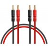 MIBO Napájecí kabel 50cm se 4mm banánky MB-51231 (MB-51231)