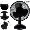 Stolný ventilátor VIMAR VENTILÁTOR STOJANOVÝ VENTILÁTOR ČIERNY 30cm VIMAR čierny