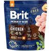 Brit Premium by Nature dog Adult M 1kg