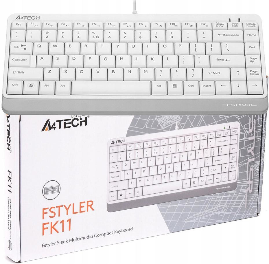 A4Tech FSTYLER FK11 White