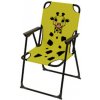 Linder Exclusiv | Kempingová stolička KINDER - Skladacia KC6000 - Farba žltá KC6000