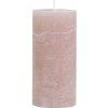 Chic Antique Hnedá rustikálna valcová sviečka Macon Variant: Ø: 7cm, V: 10cm, 40hod