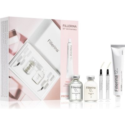 Fillerina Densifying Filler pleťová starostlivosť vyplňujúca vrásky 2x30 ml + denný krém proti vráskam 50 ml