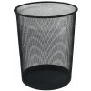 Q-connect Odpadkový kôš kovový 19 l čierny