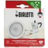 Bialetti 3x tesnenie + filter - 2 šálky