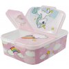 Stor delený plastový box na desiatu Unicorn 09722