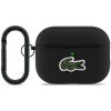 Lacoste Petit Pique Croc Logo Patch púzdro pre AirPods Pro 3 Black