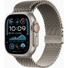 Apple Watch Ultra 2 49 mm prírodný titán s prírodným titánovým milánskym ťahom L MX5T3CS/A