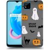 Picasee silikónový čierny obal pre Realme C11 (2021) - Spooky season 2