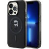 Karl Lagerfeld IML Ikonik MagSafe iPhone 15 Pro čierne