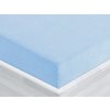 Froté napínacie prestieradlo FR-014 Nebesky modré 180 x 200 - výška 20 cm
