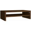 Stojan SHUMEE Stojan na monitor hnedý dub 42 × 24 × 13 cm kompozitné drevo (815269)