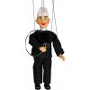 Sádrová marioneta Kominár, 20 cm