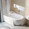 RAVAK ROSA 95 150 L ľavý panel čelný, výška 56cm, akrylát, CZ55100A00