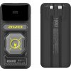 AWEI PowerBank 10000mAh 22,5W P77K vestavěné lightning kabely USB-C výstupy 1xUSB+2xUSB-C