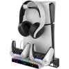 iPega P5S011 Stojan na Stenu pre PS5/PS5 Slim/PS5 Pro s nabíjačkou pre DualSense PG-P5S011