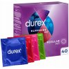 Kondómy DUREX SURPRISE ME tenké, bezpečné, mix 4 druhov, 40 ks