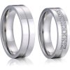 Steel Wedding Snubné prstene chirurgická ocel SSPL018