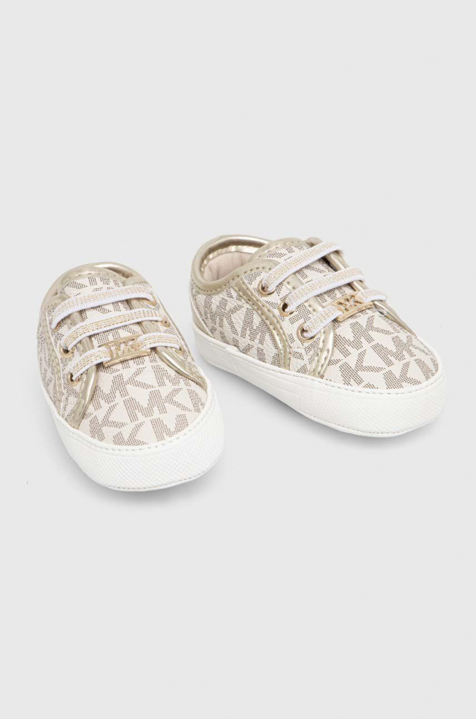 Michael Kors topánky pre bábätká MK101015 zlatá