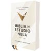 Biblia de Estudio NBLA, Tapa Dura, Interior a Dos Colores